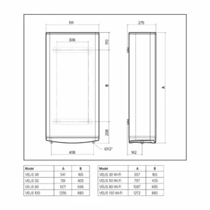 Ariston Velis Pro 80 – Bild 4