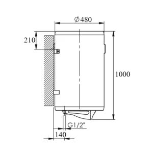 Elit Talas D-XX120V sa elektronskim termostatom – Bild 4
